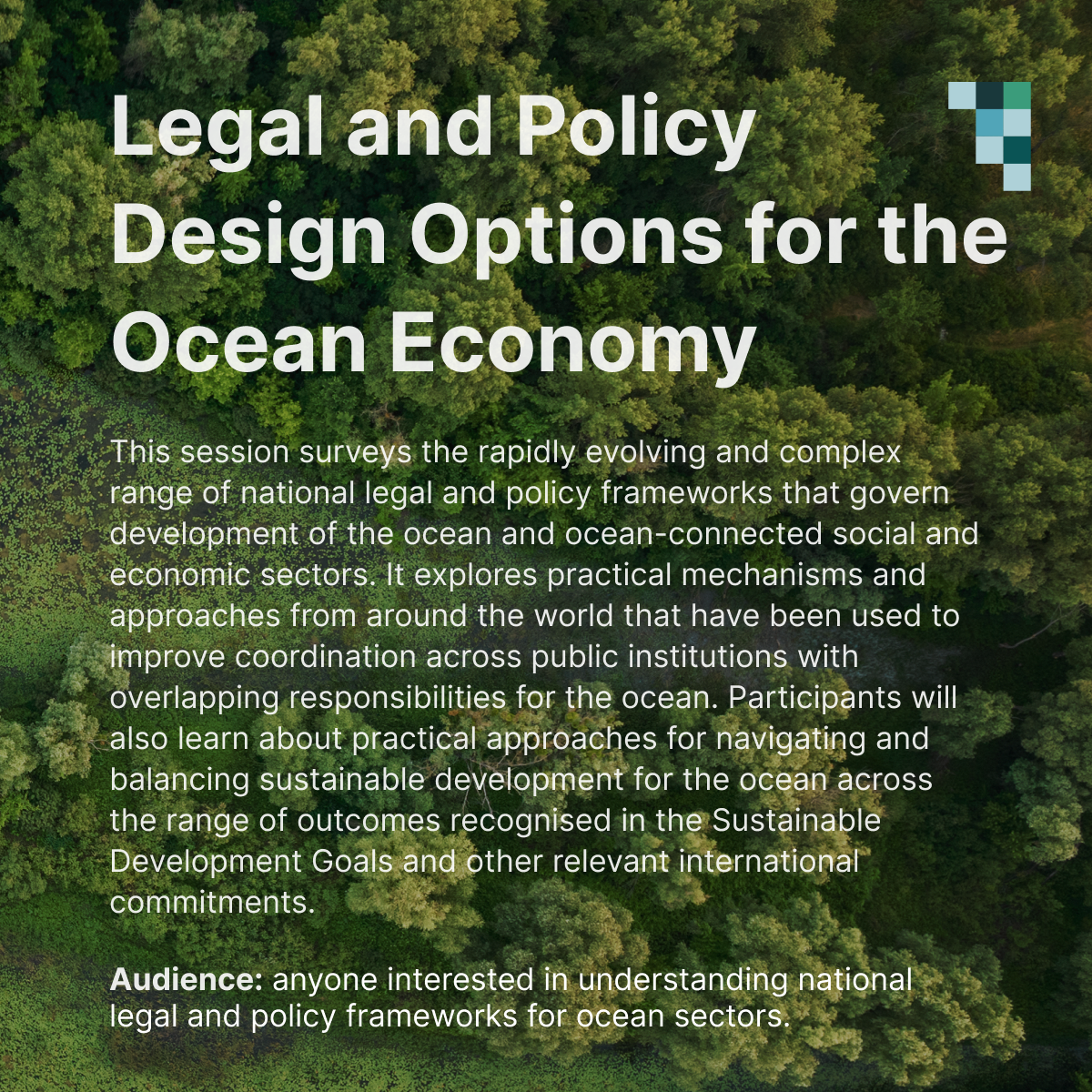 The Global Dialogue on Sustainable Ocean Development